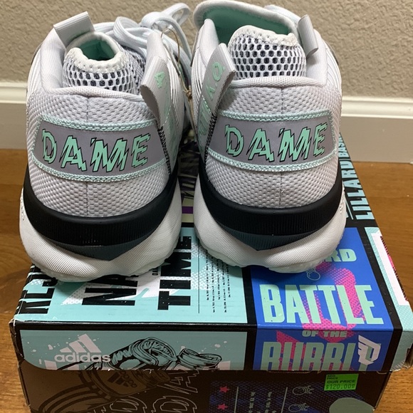 Adidas Dame 8, Men’s US size 11 - Picture 4 of 5